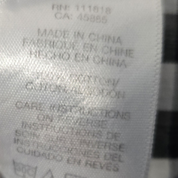 Michael Kors Men’s Purple Black Plaid Dress Shirt Medium Button Down NWT Office - Picture 4 of 8